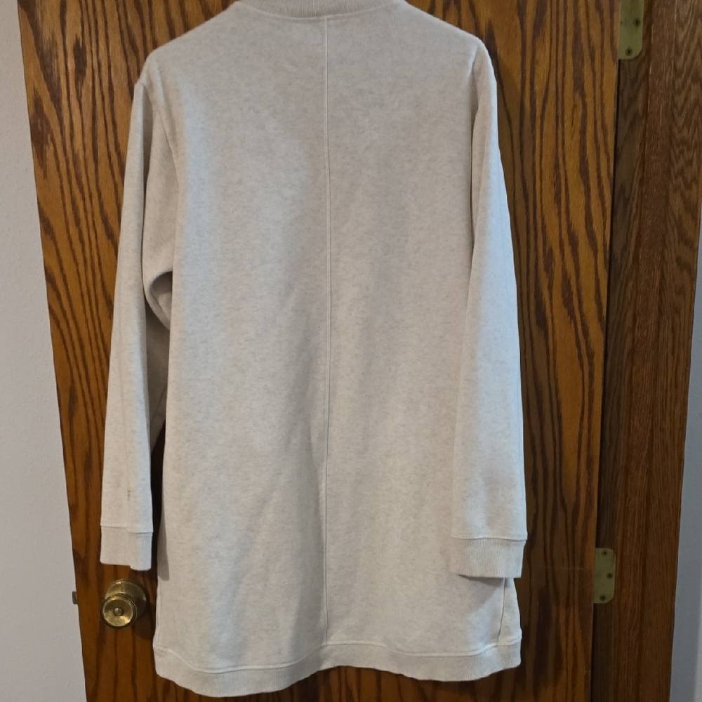 Fabletics Light Gray Open Cardigan - Picture 4 of 4